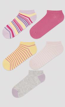 Colorful Stripe 5in1 Footsies