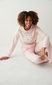 Set Pijama Happy Flower Polar